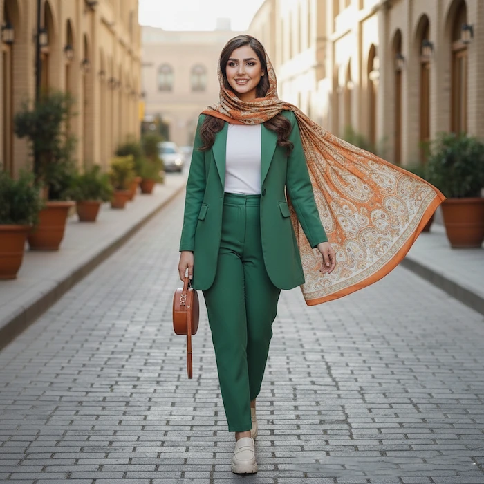 مانتو کتی با شلوار همرنگ 41684168