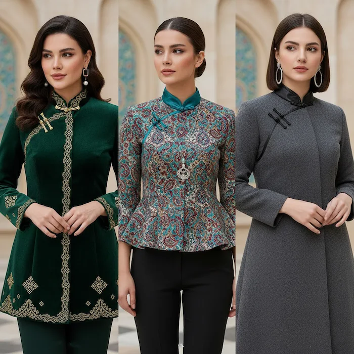 کت یقه چینی 46541965