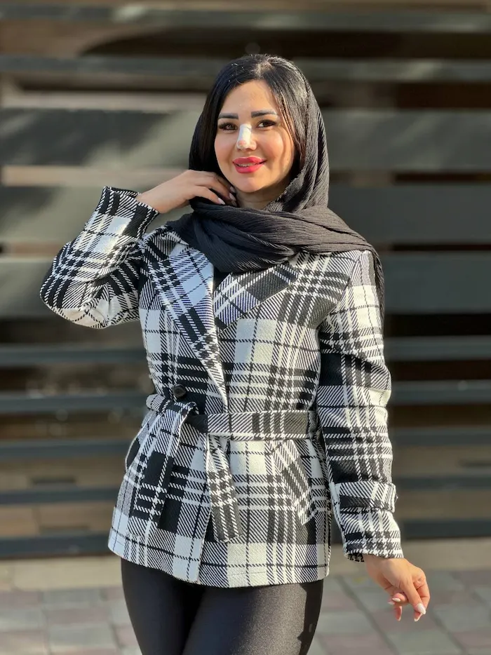 کت یقه هفتی زنانه 416416