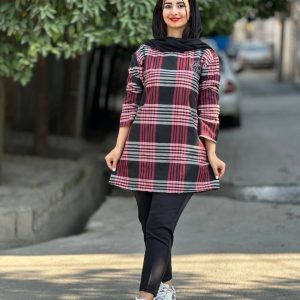 شومیز چهارخونه مهر ۱۵۱