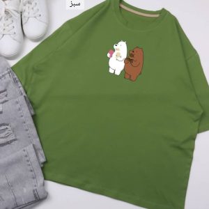 تیشرت باکسی دو خرس ۴۳۷