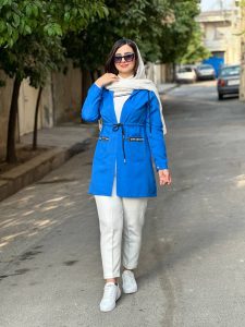 مانتو کمر گت دار 558441444