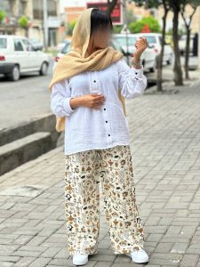 شومیز جلو بسته 514545455