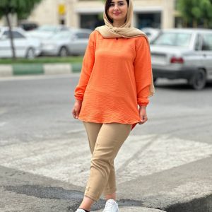 مانتو جلو دکمه 5545556655