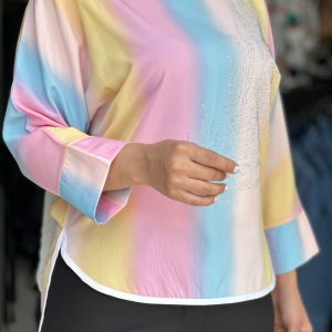 شومیز آبرنگی