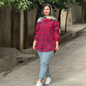 مانتو چهارخونه ۵۰