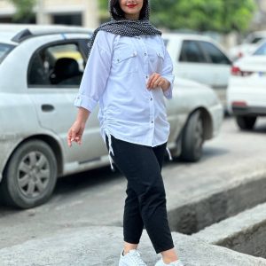مانتو بغل گت دار 42