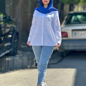 شومیز سفید ۲۹۵
