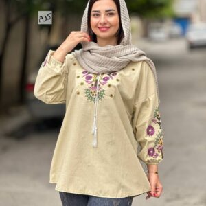 شومیز گلدوزی ۳۰۶