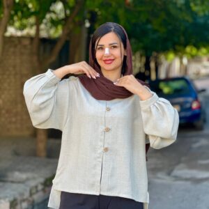 شومیز یقه ۳ سانت ۶۶۱