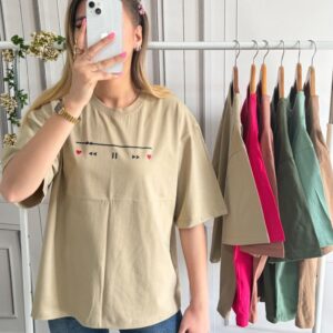 تیشرت باکسی موزیک ۸۳۷