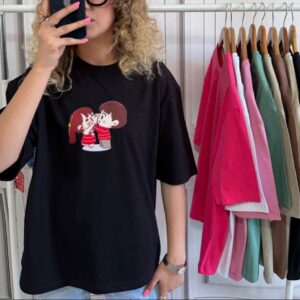 تیشرت باکسی دخترپسر ۸۴۶