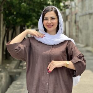 شومیز باکسی شیشه ای ۸۶۸