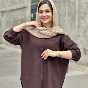 مانتو اطلسی ساده ۹۰۳