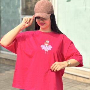تیشرت باکسی دختر ۱۰۱۵